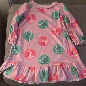 Pink Nightgown with Princess and Wizard Design WICKED NIGHTGOWN size 3T
